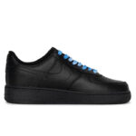 [Custom The blue flame breaks the hook]  Air Force 1 Skateboarding Shoes Unisex - Image 2