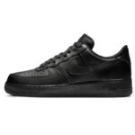 [Custom Red and Golden Cloud Dragon]  Air Force 1 Skateboarding Shoes Men Low-top Black - Image 6