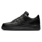 [Custom Black Dragon Limited]  Air Force 1 Skateboarding Shoes Unisex Low-top Black/Red - Image 6