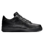[Custom Soar through the clouds and mist]  Air Force 1 Skateboarding Shoes Unisex Low-top Black/white - Image 2