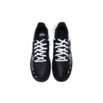 [Custom XR cashew flower QD]  Air Force 1 Skateboarding Shoes Men Low-top Black/white - Image 4