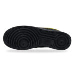 [Custom AF1 cellular]  Air Force 1 Skateboarding Shoes Men Low-top Black/yellow - Image 5