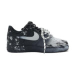 [Custom Ink Splashing Diary]  Air Force 1 Skateboard Shoes Unisex Low-Top White - Image 2