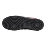 [Custom Male samurai of the Warring States period]  Air Force 1 Skateboarding Shoes Men Low-top Black/Red - Image 5