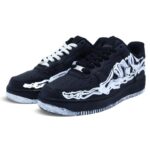 [Custom Psychic communication]  Air Force 1 Skateboard Shoes Men Low-Top Black/White - Image 3