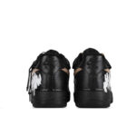 [Custom MAX for men and women]  Air Force 1 Skateboarding Shoes Unisex Low-top Black/Brown/White - Image 4