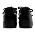 [Custom Functional pirate silver]  Air Force 1 Skateboarding Shoes Unisex Low-top Black - Image 5