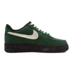 [Custom Men and women in Weina Forest]  Air Force 1 Skateboard Shoes Unisex Low-Top Black/Green/White - Image 2