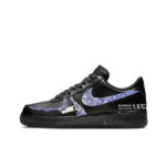 [Custom In a fog]  Air Force 1 Skateboard Shoes Men Low-Top Black - Image 2