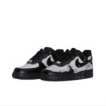 [Custom A white-robed dog]  Air Force 1 Skateboard Shoes Men Low-Top Green - Image 3