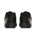 [Custom The pen flows like a dragon and a snake]  Air Force 1 Skateboard Shoes Unisex Low-Top Black/Red - Image 4