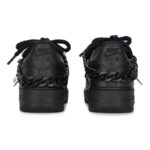 [Custom Matte deconstructed black]  Air Force 1 Skateboarding Shoes Unisex - Image 5
