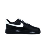 [Custom Bone hand]  Air Force 1 Skateboard Shoes Unisex Low-Top Black/White - Image 4