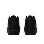 [Custom Silver moonlight]  Air Force 1 Skateboard Shoes Unisex Low-Top Black/White - Image 4