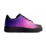 [Custom Interstellar navigation]  Air Force 1 Skateboarding Shoes Unisex Low-top Black/purple/pink - Image 2