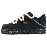 [Custom Speed Scale]  Air Force 1 Skateboard Shoes Unisex Low-Top White - Image 2