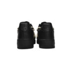 [Custom Black nine-pointed star straps for both men and women]  Air Force 1 Skateboarding Shoes Unisex - Image 4