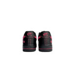 [Custom Men's black pink with rose red stitching]  Air Force 1 Skateboarding Shoes Men - Image 4