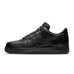 [Custom Men's black pink with rose red stitching]  Air Force 1 Skateboarding Shoes Men - Image 6