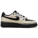 [Custom Hot steps]  Air Force 1 Skateboarding Shoes Unisex Low-top Black - Image 2
