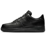 [Custom Men's Green Shadow Storm]  Air Force 1 Skateboarding Shoes Men Low-top Black - Image 6