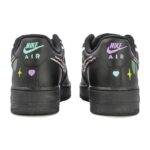 [Custom Men's graffiti Abi color black]  Air Force 1 Skateboarding Shoes Men - Image 4
