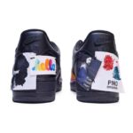 [Custom Men's graffiti art]  Air Force 1 Skateboarding Shoes Men Low-top Multicolor - Image 5