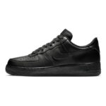 [Custom Men's dark Medusa cross in black and red]  Air Force 1 Skateboarding Shoes Men Low-top Black/Red - Image 6