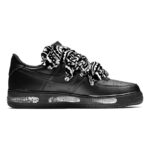 [Custom The male cashew flower is black and white]  Air Force 1 Low Skateboarding Shoes Men - Image 2