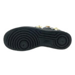 [Custom Men's three-dimensional flowers]  Air Force 1 Skateboarding Shoes Men Low-top Black/white - Image 6