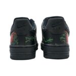 [Custom Thorny rose hand-painted Valentine's Day]  Air Force 1 Skateboarding Shoes Men - Image 4