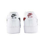 [Custom Three men's and women's hand-painted black and red venom]  Air Force 1 Skateboarding Shoes Unisex - Image 4