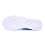 [Custom Eighteen AF1 Moon Nebula Blue]  Air Force 1 Skateboarding Shoes Unisex Low-top Blue - Image 7