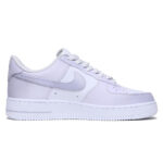 [Custom Ocean Lighthouse]  Air Force 1 Skateboarding Shoes Men Low-top Purple/white - Image 2