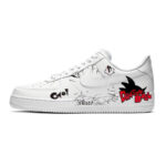 [Custom Salute to Dragon Ball]  Air Force 1 Skateboarding Shoes Men Low-top White/black