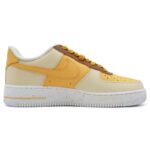 [Custom Brownish-yellow wind language for both men and women]  Air Force 1 Skateboarding Shoes Unisex Low-top Yellow/orange - Image 2