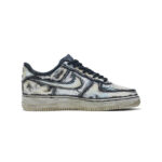 [Custom "Doomsday black and white men's style.] Male  Air Force 1 Low Skate shoes - Image 2