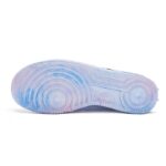 [Custom Men's marshmallow graffiti blue powder]  Air Force 1 Skateboarding Shoes Men - Image 6