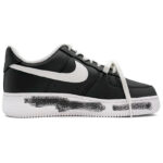 [Custom Black swan]  Air Force 1 Skateboard Shoes Men Low-Top Black/White - Image 2