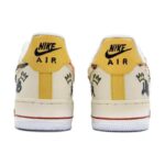 [Custom The cool smoke is like ink]  Air Force 1 Skateboarding Shoes Unisex - Image 5