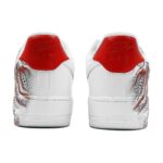 [Custom The White dragon goes out to sea]  Air Force 1 Skateboarding Shoes Unisex - Image 4