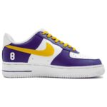 [Custom Purple Gold Mamba]  Air Force 1 Skateboarding Shoes Unisex - Image 2