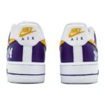 [Custom Purple Gold Mamba]  Air Force 1 Skateboarding Shoes Unisex - Image 4