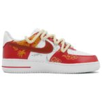 [Custom The dragon raises its head and the clouds rise]  Air Force 1 Skateboarding Shoes Unisex - Image 2