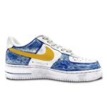 [Custom Stephen Blue for men]  Air Force 1 Skateboarding Shoes Men - Image 2