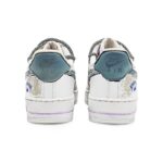 [Custom Ninth Street 2.0]  Air Force 1 Skateboard Shoes Unisex Low-Top Gray/White/Gray Blue/Purple/Blue/Black - Image 5