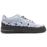 [Custom Muddy path]  Air Force 1 Skateboarding Shoes Men Low-top Brown/White - Image 2
