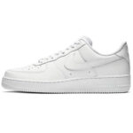 [Custom Muddy path]  Air Force 1 Skateboarding Shoes Men Low-top Brown/White - Image 6