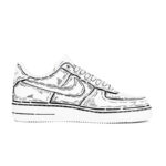[Custom 2D]  Air Force 1 Skateboarding Shoes Men - Image 3