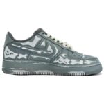 [Custom Men's scratch-off card gray QD]  Air Force 1 Skateboarding Shoes Men - Image 2
